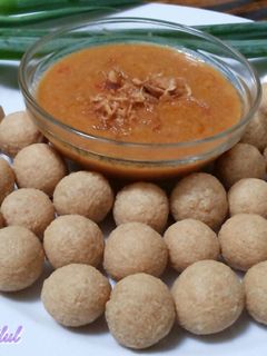 Foto resep Tahu gundu sambal kacang 