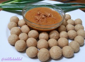 Foto resep Tahu gundu sambal kacang 