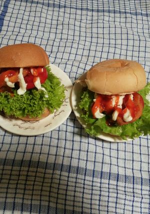 Foto resep Chicken Monster Burger