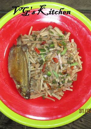 Foto resep KADEDEMES (Oseng Kulit Sampeu)