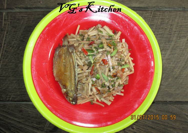 Bagaimana mengolah KADEDEMES (Oseng Kulit Sampeu) Anti Gagal