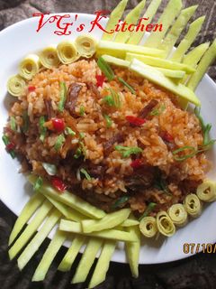 Foto resep Nasi Goreng bumbu Fermentasi Sarilaut (BAGOONG RICE)