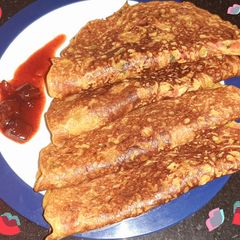 A picture of Besan, Suji Omelette.