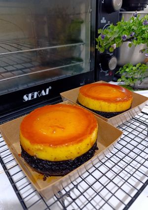 Foto resep Kue viral sejagat dunia perkuean /cheesecake brownies ketan