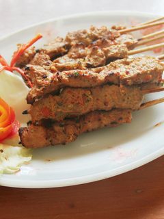 Foto resep Sate Sapi Pedas