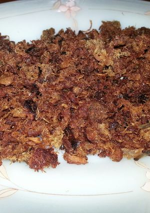 Foto resep Abon opor ayam