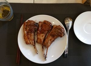 Hình của món Sườn cừu nướng kiểu PANDA TÈO.