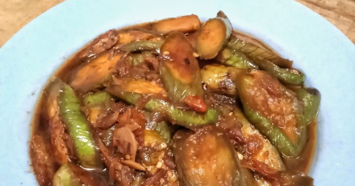 Tumis Terong Ikan Asin