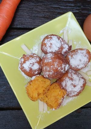 Foto resep Oliebollen wortel