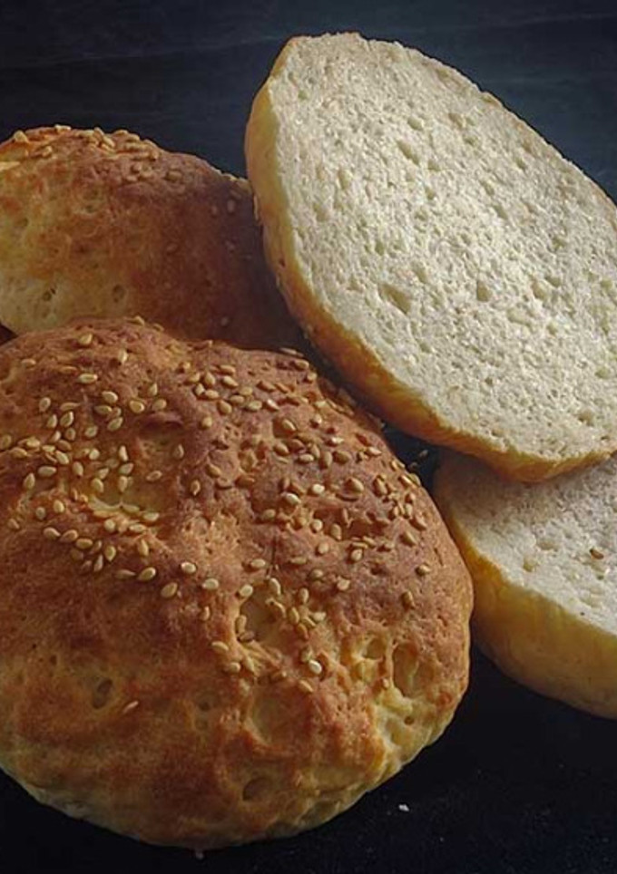 Una foto de Pan para hamburguesa sin gluten
