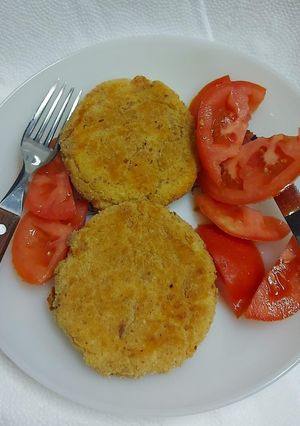Una foto de Torrejas de papa con atún