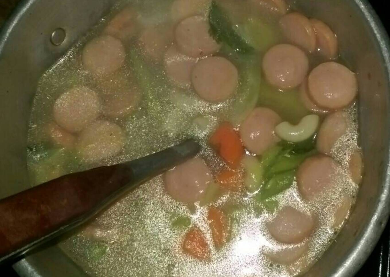 Sayur sop makaroni sosis murah & mudah 😊