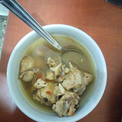 A picture of Chicken peppersoup.