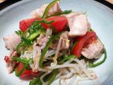 Chicken and Green Pepper Salad