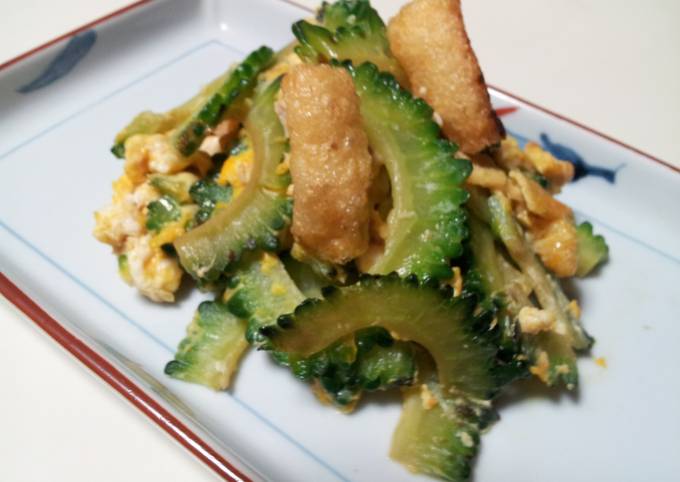 Recipe of Bobby Flay Goya (Bitter Melon) Champuru