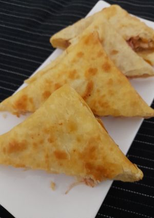 A picture of Chicken wrap.