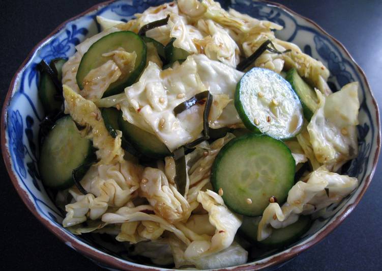 Scrumptious Cabbage & Cucumber