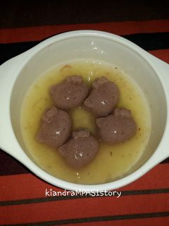 Foto resep Puding Beras Merah (MPASI 9 bulan)
