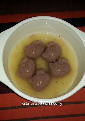 Foto resep Puding Beras Merah (MPASI 9 bulan)