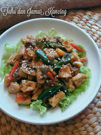 Resep Oseng Tahu Jamur Kancing (sederhana) Anti Gagal