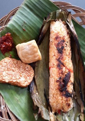 Foto resep Nasi Bakar Cakalang Pedas