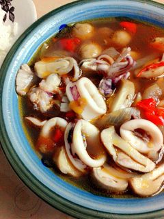 Foto resep Soup Tomat Jamur Merang Cumi
