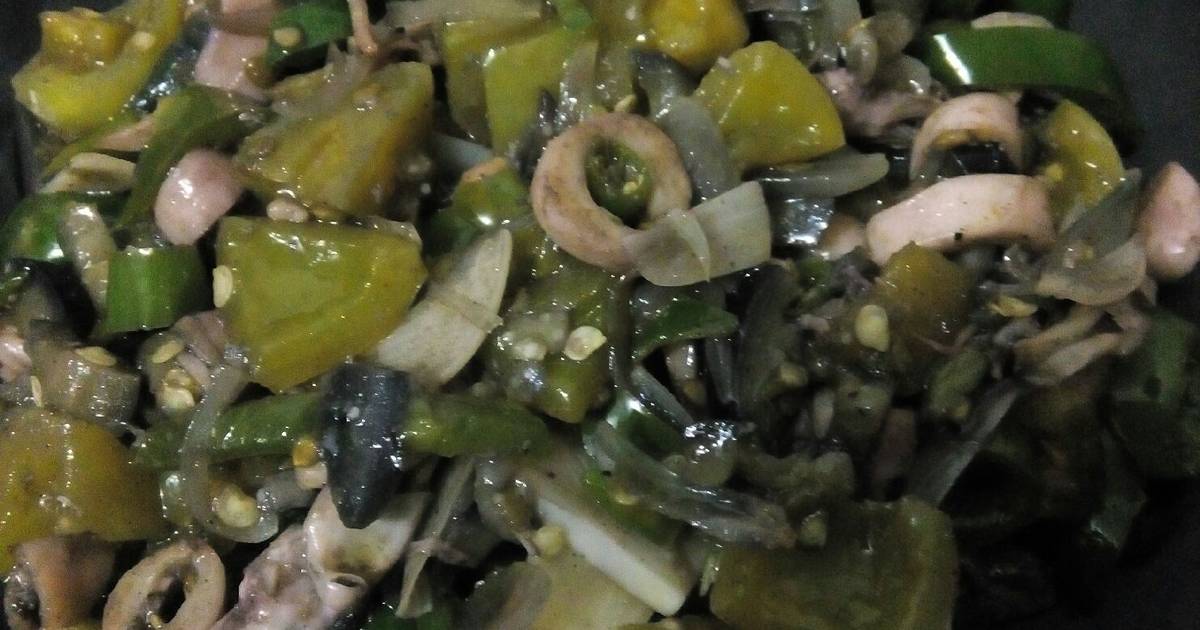 Resep Tumis Cumi Cabe Ijo oleh Endah Oktaviani - Cookpad