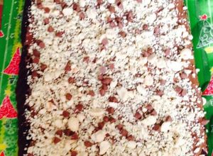 Una foto de Brownie de chocolate