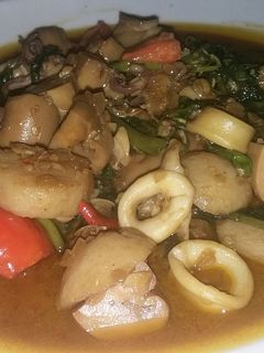 Foto resep Tumis Kangkung Seafood