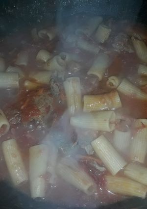 Una foto de Fideos con tuco súper -rápido!!!