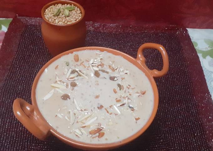 Wheat Kheer(gehu ki kheer)