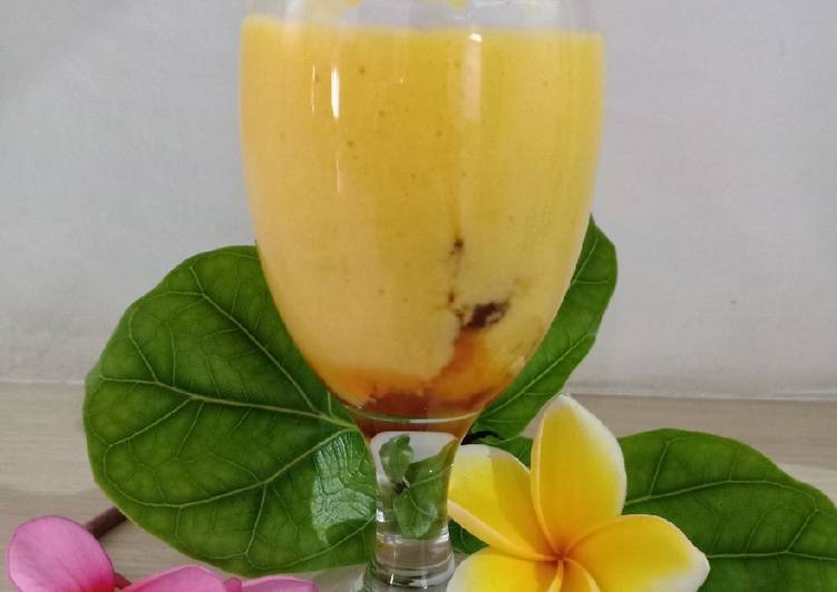 Langkah Mudah untuk Menyiapkan Kietna Mango Juice 🍹🍹🍹 Anti Gagal