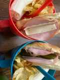 Hotdogs bun sandwiches