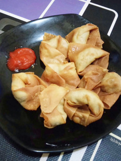 Foto resep Pangsit Goreng isi Ayam