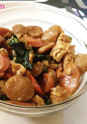 Foto resep Gongso Bakso Pedas