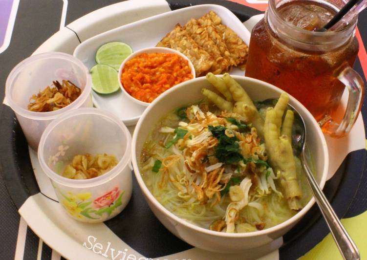 Cara Gampang Membuat Soto Ceker Ayam, Lezat