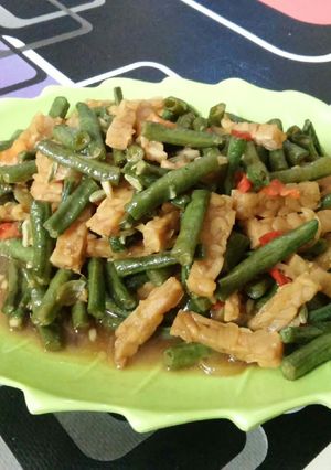 Foto resep Tumis kacang panjang