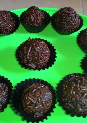 Foto resep bola bola chocolate