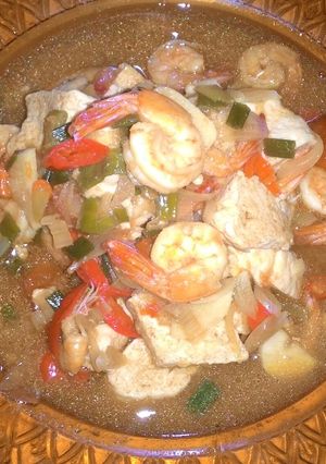 Foto resep Tahu Udang Pedas