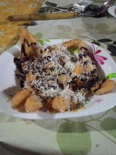 Foto resep Churros saos coklat keju