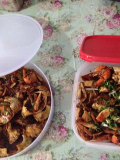 Foto resep Kepiting Saus Tiram Merah