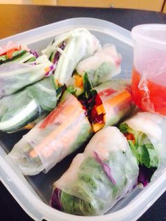 Foto resep Vietnamese Fresh Raw Spring Rolls