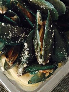 Foto resep Mussels in garlic lemon butter sauce