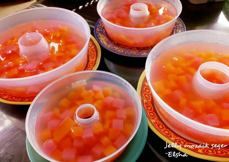 Resep Jelly Mozaik Seger, Sempurna