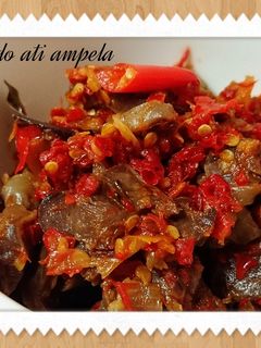 Foto resep Balado ati ampela