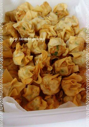 Foto resep siomai goyeng