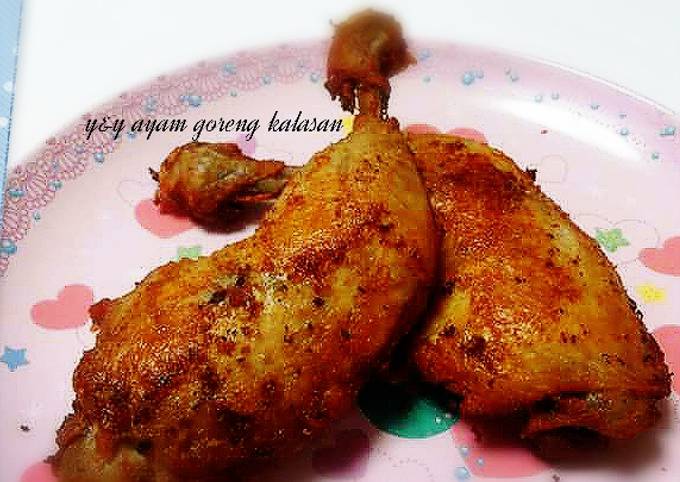 Cara Membuat Resep ayam goreng kalasan