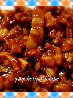 Foto resep Kering tempe