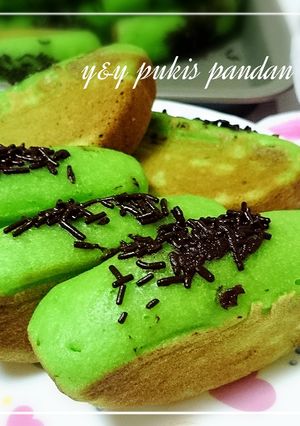 Foto resep Pukis pandan