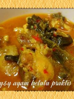 Foto resep Ayam betutu praktis